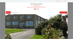 Desktop Screenshot of beachhouse-hotel.co.uk