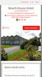 Mobile Screenshot of beachhouse-hotel.co.uk