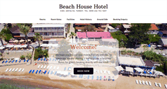 Desktop Screenshot of beachhouse-hotel.com
